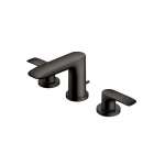 TLG04201T#MBL ก๊อกผสมอ่างล้างหน้า 3 รูก๊อก พร้อมสะดือป๊อปอัพ รุ่น GA (Matte Black) 0