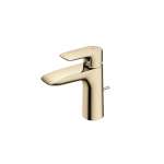 TLG04301T#PFG ก๊อกผสมอ่างล้างหน้าแบบก้านโยก พร้อมสะดือป๊อปอัพ รุ่น GA (Polished Frence Gold) 0