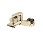 TBG04302T#PFG ก๊อกผสมสำหรับลงอ่างอาบน้ำและยืนอาบ ชนิดติดผนัง รุ่น GA (Polished Frence Gold) 0