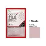 COTTO กาวยาแนวยับยั้งแบคทีเรีย / กันราดำ Hygienic Grout ขนาด 1 กิโลกรัม 