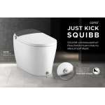 คลิกเลย COTTO สุขภัณฑ์อัตโนมัติ รุ่น SQUIBB ใช้น้ำ 6 ลิตร สี Gambit Grey