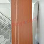 ประตู uPVC รุ่น CHARM ขนาด 80 x 200 ซม. สำหรับใช้ภายใน ใช้ในห้องน้ำ Polywood