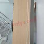 ประตู uPVC รุ่น CHARM ขนาด 80 x 200 ซม. สำหรับใช้ภายใน ใช้ในห้องน้ำ Polywood