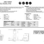 คลิกเลย COTTO สุขภัณฑ์ชิ้นเดียว รุ่น SIMPLY CONNECT ใช้น้ำ 3/4.5 ลิตร ระบบชำระล้าง Triplex Flush