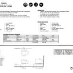 คลิกเลย COTTO สุขภัณฑ์ชิ้นเดียว รุ่น VALENTO ใช้น้ำ 3/4.5 ลิตร ระบบชำระล้าง Triplex Flush