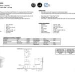 คลิกเลย COTTO สุขภัณฑ์ชิ้นเดียว รุ่น MOOD ใช้น้ำ 3/4.5 ลิตร ระบบชำระล้าง Triplex Flush