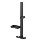 คลิกเลย COTTO ราวแขวนฝักบัวปรับระดับ สีดำ 0