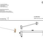 คลิกเลย COTTO ราวแขวนผ้า 60 ซม.สีขาว รุ่น AKI
