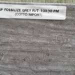 GP FOSSILIZE GREY R/T 10x30cm COTTO IMPORT*คลิกดูรายละเอียดเพิ่มเติมนะคะ 0