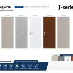 J-Series ประตู uPVC แบบ Vaccum สำหรับใช้ภายนอกและภายใน ยี่ห้อ Polywood คลิกดูรายละเอียดเพิ่มเติม