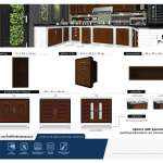 Polywood M-Series บานซิงค์ ตู้ตั้งพื้น ตู้แขวน อุปกรณ์เสริม สำหรับใช้ภายใน*คลิกดูรายละเอียดเพิ่มเติมและเงื่อนไขการจัดส่ง