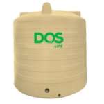 ถังเก็บน้ำบนดิน DOS PORCIO ขนาด 5000 ลิตร สี Cream 