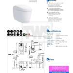 CES83410PVJ โถสุขภัณฑ์อัตโนมัติ รุ่น NEOREST RS