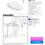 TCF24410TH ฝารองนั่ง WASHLET C5 พร้อมระบบฉีดชำระในตัว (ใช้ไฟฟ้า 220V)