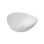LW4704#MW อ่างล้างหน้าวางบนเคาน์เตอร์ Matte White 0