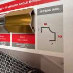 DP กรุยเชิงอลูมิเนียมเข้ามุม ขนาด 1 ซม. ยาว 2 ม. *คลิกดูรายละเอียดเพิ่มเติมนะคะ