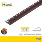 HOME คิ้วอลูมิเนียมลายไม้ ขนาด 1.3 ซม. ยาว 2 ม. *คลิกดูรายละเอียดเพิ่มเติมนะคะ