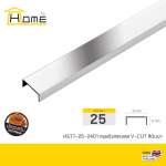 HOME กรุยเชิงสเตนเลส V-CUT เกรด 304 หนา 1 มม. ยาว 2.4 ม. *คลิกดูรายละเอียดเพิ่มเติมนะคะ 0