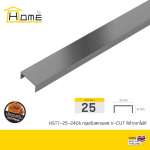 HOME กรุยเชิงสเตนเลส V-CUT เกรด 304 หนา 1 มม. ยาว 2.4 ม. *คลิกดูรายละเอียดเพิ่มเติมนะคะ