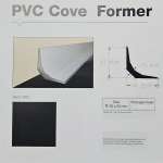 STARFLEX - PVC COVE FORMER เส้นพีวีซีเสริมมุม ขนาด 25 x 25 mm.