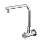 WS-0132XL ก๊อกซิงค์เดี่ยว แบบติดผนัง คอ XL รุ่น CHAOPHRAYA 0