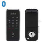HAFELE DIGITAL DOOR LOCK ชุดล็อคเสริมประตูระบบดิจิตอล Bluetooth แบบแนวตั้ง 0