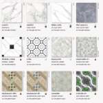กระเบื้องคัมพานา ปูพื้น Floor Tiles 16x16" | 40x40cm camapna**คลิกดูรายละเอียดเพิ่มเติมนะคะ