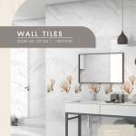 กระเบื้องปูผนัง คัมพานา WALL TILES 30x60cm | 12x24" | RECTIFIED*คลิกดูรายละเอียดสินค้าค่ะ*จัดส่งฟรีทั่วไทยตามเงื่อนไขค่ะ