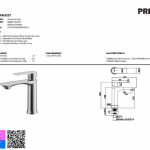 PREMA ก๊อกอ่างล้างหน้า PM1039(HM)