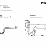 PREMA ชุดท่อน้ำทิ้งรูปตัวพี PM6501AX(HM)