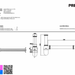 PREMA ชุดท่อน้ำทิ้งความยาว 12 นิ้ว PM658AX(HM) 