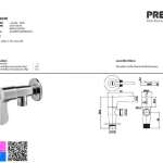 PREMA วาล์วเปิด-ปิดน้ำ PM1078(HM)