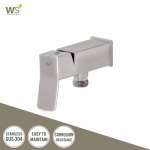 WS-1910 วาล์วเดี่ยวฝักบัว แบบติดผนัง ขนาด 1/2 นิ้ว (4 หุน) รุ่น SQUARE 0