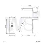 WS-0602S ก๊อกน้ำอัตโนมัติ SENSOR FAUCET