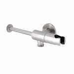 WS-0440R ที่แขวนหัวฉีดชำระแบบวาล์วเปิด-ปิดในตัว พร้อมที่แขวนกระดาษชำระ (ขวา) 0
