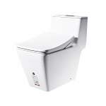 คลิกเลย COTTO สุขภัณฑ์ชิ้นเดียว รุ่น SIMPLY MODISH ใช้น้ำ 2.5/4 ลิตร พร้อมฝา C9208