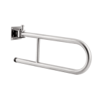 HR-6111-2-LR ราวกันลื่น แบบสวิงซ้าย-ขวา ยาว 60 ซม.(OD 32 มม.) ผิวแฮร์ไลน์ 0