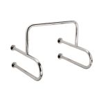 HR-1700-3U ราวกันลื่นข้างโถปัสสาวะชาย ยาว 60 x 55 ซม.(OD 38 มม.) ผิวเงา 0