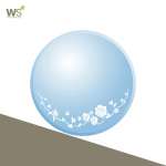 Frameless Circular Mirror Size 45 x 45 and 60 x 60 cm. 0