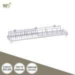 WR-4201-7-100 ที่คว่ำจานสแตนเลส สำหรับใช้กับจาน 7 นิ้ว แบบติดผนัง ขนาด 100 ซม.  0