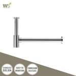 CWT-038L ท่อน้ำทิ้งสแตนเลส แบบทรงกระบอก ท่อยาว 30 ซม.(12 นิ้ว) 0