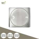CWT-010 ฝาปิดบ่อเกรอะสแตนเลส แบบฝาเรียบ ขนาด 5.5 นิ้ว 0