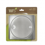 CWT-010 ฝาปิดบ่อเกรอะสแตนเลส แบบฝาเรียบ ขนาด 5.5 นิ้ว