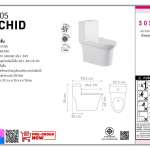 SOSUCO สุขภัณฑ์ชิ้นเดียว รุ่น ORCHID