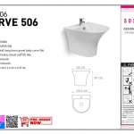 SOSUCO อ่างล้างหน้าแบบแขวนผนัง รุ่น CURVE 506