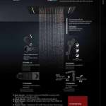 คลิกเลย COTTO ชุดระบบฝักบัว Thermostat แบบฝังผนัง รุ่น Lenzo