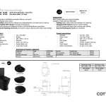 คลิกเลย COTTO สุขภัณฑ์ชิ้นเดียว รุ่น KLIRR ใช้น้ำ 3/5.5 ลิตร ระบบชำระล้าง Siphon Jet
