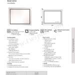 HAFELE กระจกอัจฉริยะ SMART MIRROR ขนาด 1200 x 900 x 60 มม.