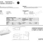 คลิกเลย COTTO อ่างล้างหน้าวางบนเคาน์เตอร์ รุ่น SIMPLY MODISH 80