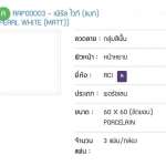 RCI 60 x 60 กระเบื้องพอร์ซเลน PEARL WHITE เพิร์ล ไวท์ ผิวหน้าหยาบ *คลิกดูรายละเอียดเพิ่มเติมนะคะ